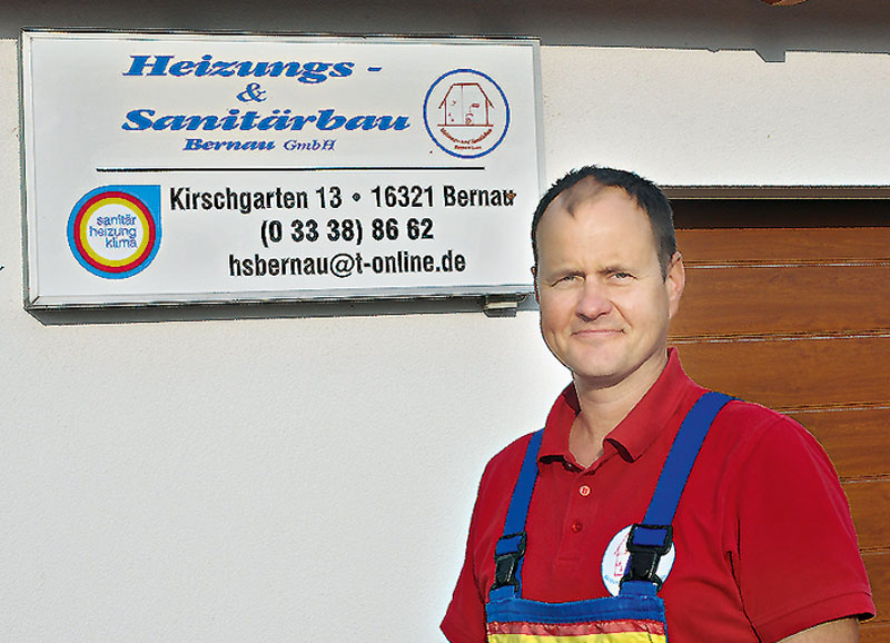 Foto von Jens Przybyszewski von der Firma Heizungs- und Sanitärbau Bernau GmbH