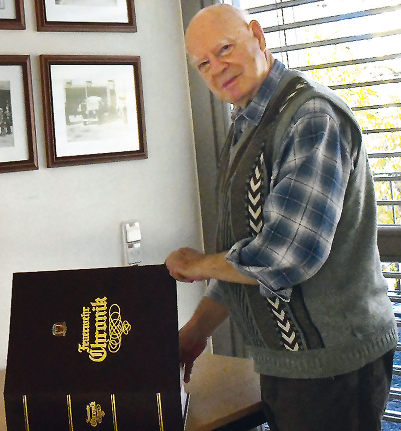 Foto von Marcel Manske und Stellvertretender Wehrführer, Freiwillige Feuerwehr Birkenwerder, Birkenwerder Foto von Marcel Manske und Stellvertretender Wehrführer, Freiwillige Feuerwehr Birkenwerder, Birkenwerder