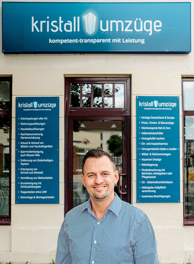 Foto von Kai Libal von der Firma Kristall Umzüge e.K. Foto von Kai Libal von der Firma Kristall Umzüge e.K.
