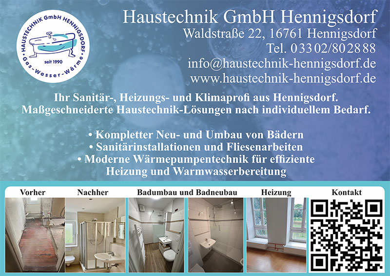 Foto von Thomas Hinze von der Firma Haustechnik GmbH Hennigsdorf Foto von Thomas Hinze von der Firma Haustechnik GmbH Hennigsdorf