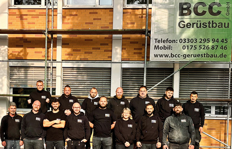 Foto von Dario Bolz von der Firma BCC Gerüstbau GmbH Foto von Dario Bolz von der Firma BCC Gerüstbau GmbH