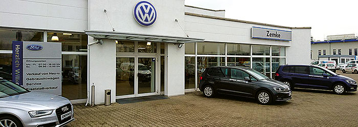 Foto von der Firma Zemke Autohaus Bernau GmbH