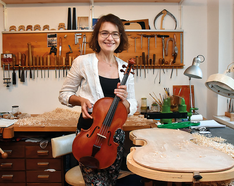 Foto von Thilde van Norel, Instrumentenbauerin, Birkenwerder