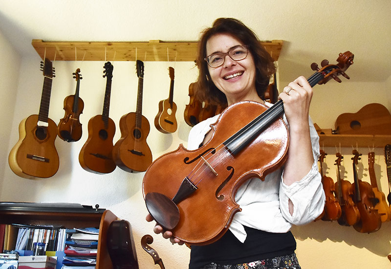 Foto von Thilde van Norel, Instrumentenbauerin, Birkenwerder