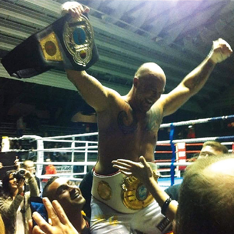 Foto von Stefan Lutter, Profi-Boxer, Blankenfelde-Mahlow