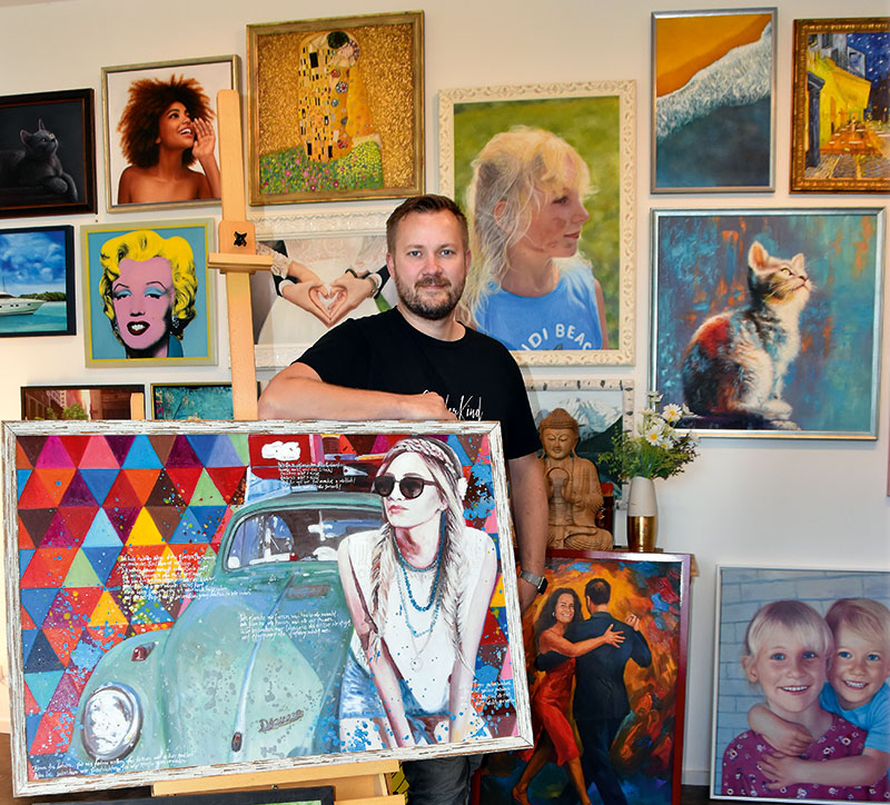 Foto von Reiko Donner, Künstler, Blankenfelde-Mahlow