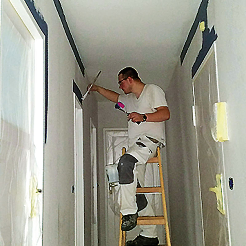 Foto von Stefan Giebel von der Firma 1 und 1 Raumausstatter