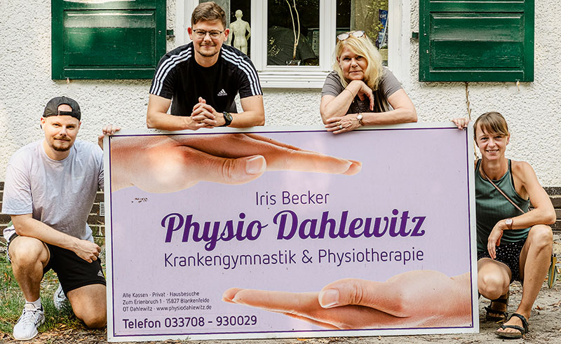 Foto von Iris Becker von der Firma Physio Dahlewitz