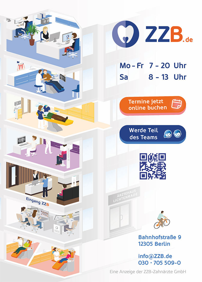 Foto von Dr. Frank-Dieter Groenke von der Firma ZZB Zahnmedizinisches Zentrum Berlin Foto von Dr. Frank-Dieter Groenke von der Firma ZZB Zahnmedizinisches Zentrum Berlin