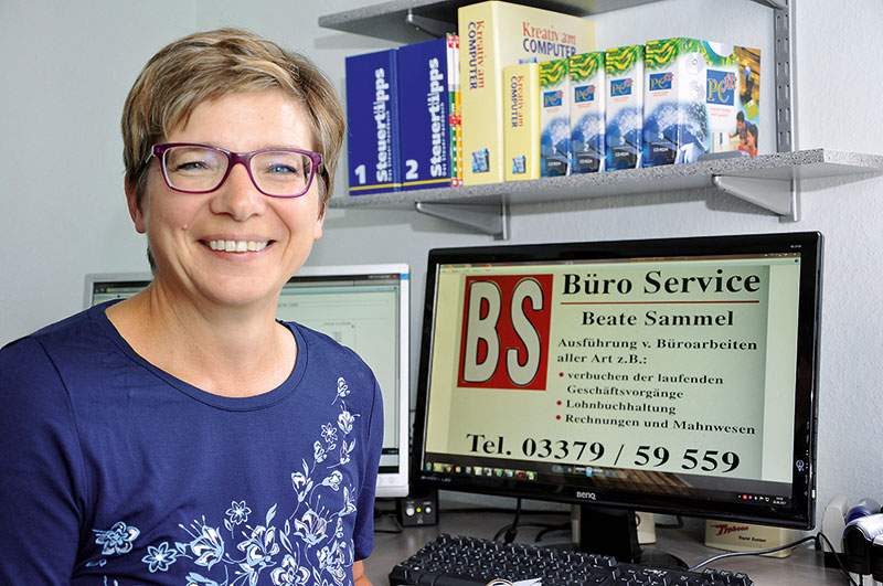 Foto von Beate Sammel von der Firma Büro Service Beate Sammel Diplombetriebswirtin (FH)