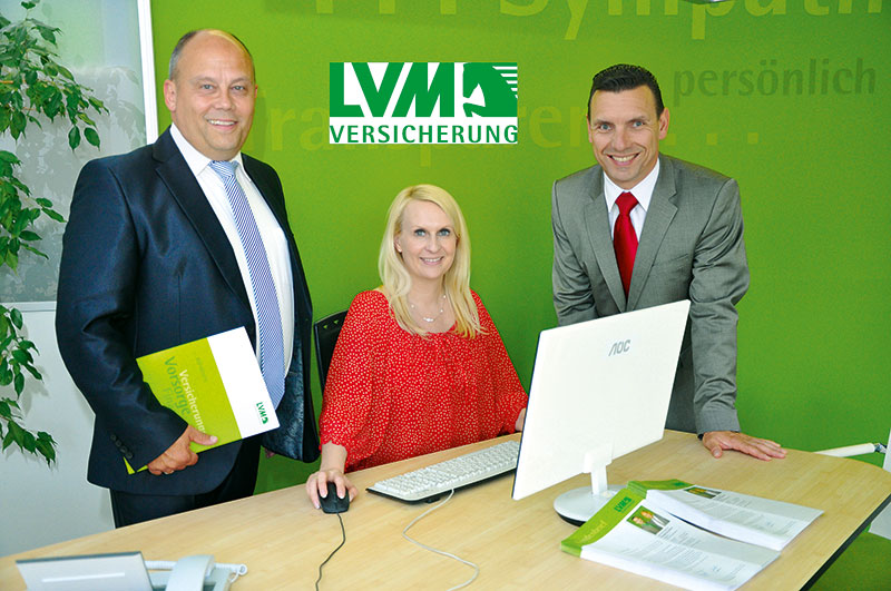Foto von Sören Frenzel und Dirk Seifert von der Firma LVM-Versicherungsagentur Frenzel & Seifert