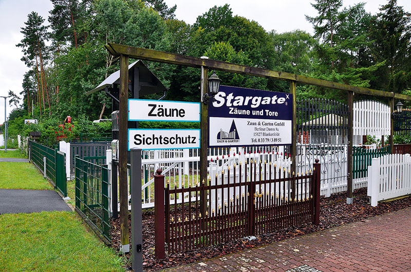 Foto von der Firma Zaun und Garten GmbH