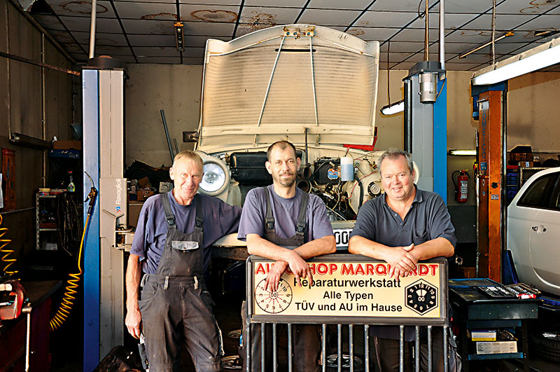 Foto von Berndt Marquardt von der Firma Autoshop Marquardt, Kfz-Reparaturwerkstatt; Berliner Straße