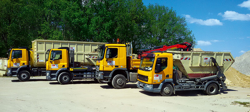 Foto von Thomas Holewa und Bent Hoppmann von der Firma HMH Entsorgung GmbH