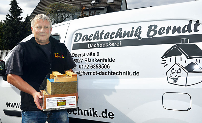 Foto von René Berndt von der Firma Haus- und Dachtechnik Berndt GmbH