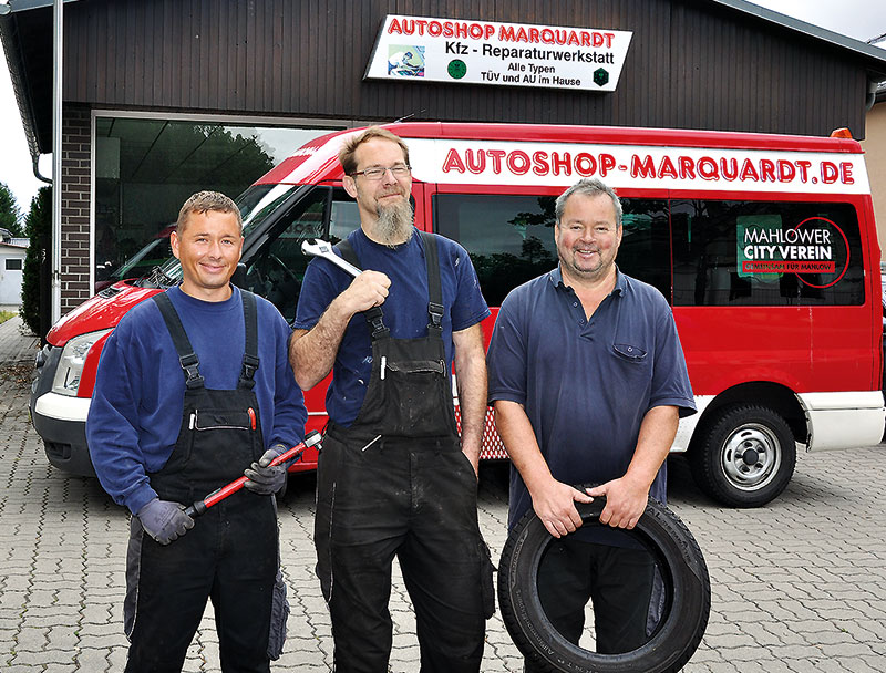 Foto von Bernd Marquardt von der Firma Autoshop Marquardt Kfz-Reparaturwerkstatt; Berliner Straße