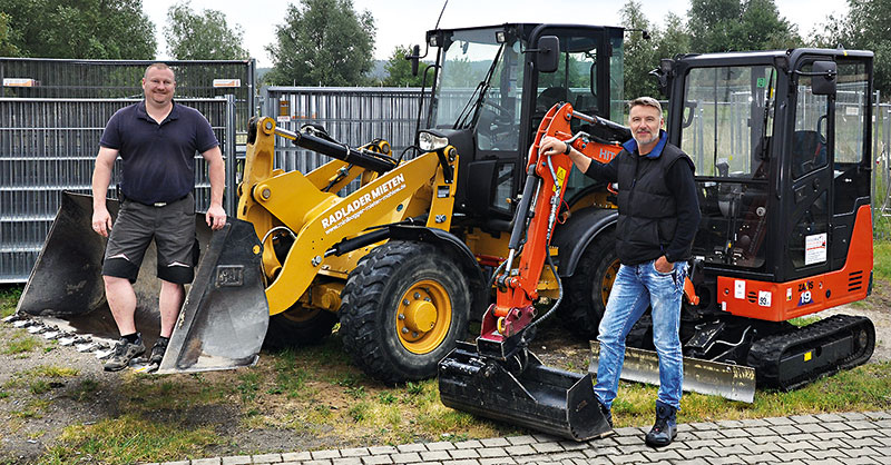 Foto von Guido Karl und Kay Viertel von der Firma K&V Vermietungsservice UG (haftungsbeschränkt)