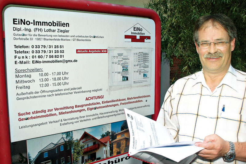 Foto von Lothar Ziegler von der Firma EiNo-Immobilien