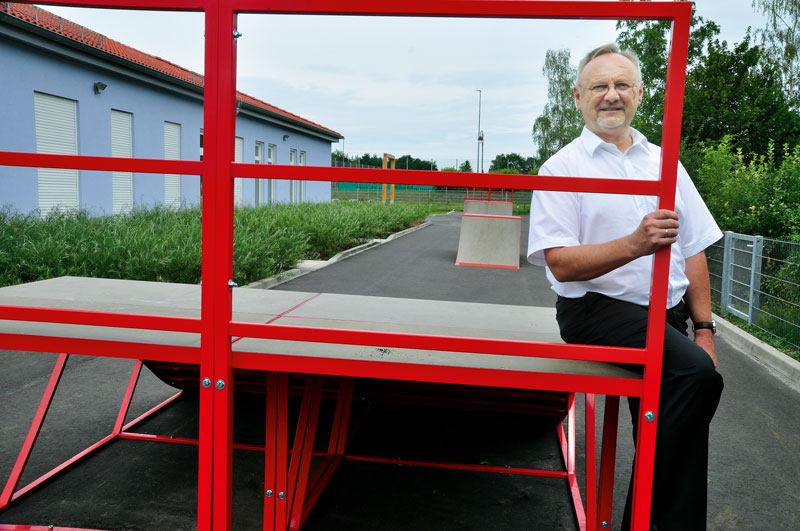 Foto von Ortwin Baier, Bürgermeister Ortwin Baier, Blankenfelde-Mahlow