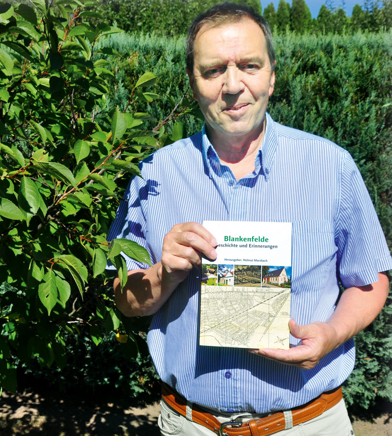 Foto von Helmut Morsbach, Neues Buch über Blankenfelde-Mahlow, Blankenfelde-Mahlow