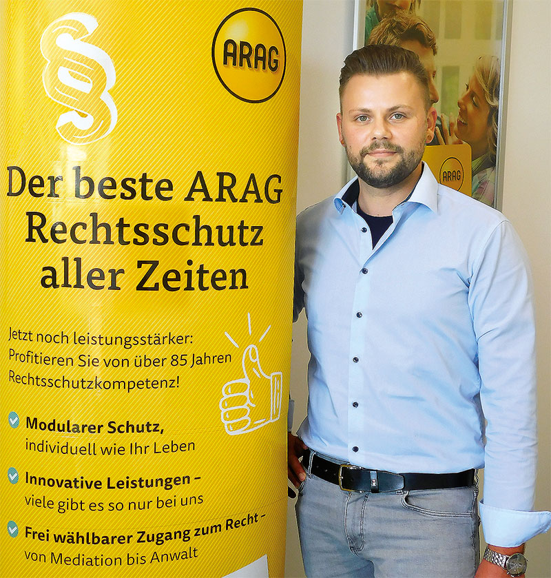 Foto von Steven Pfüller von der Firma ARAG Hauptgeschäftsstelle Berlin Süd Ost, Steven Pfüller