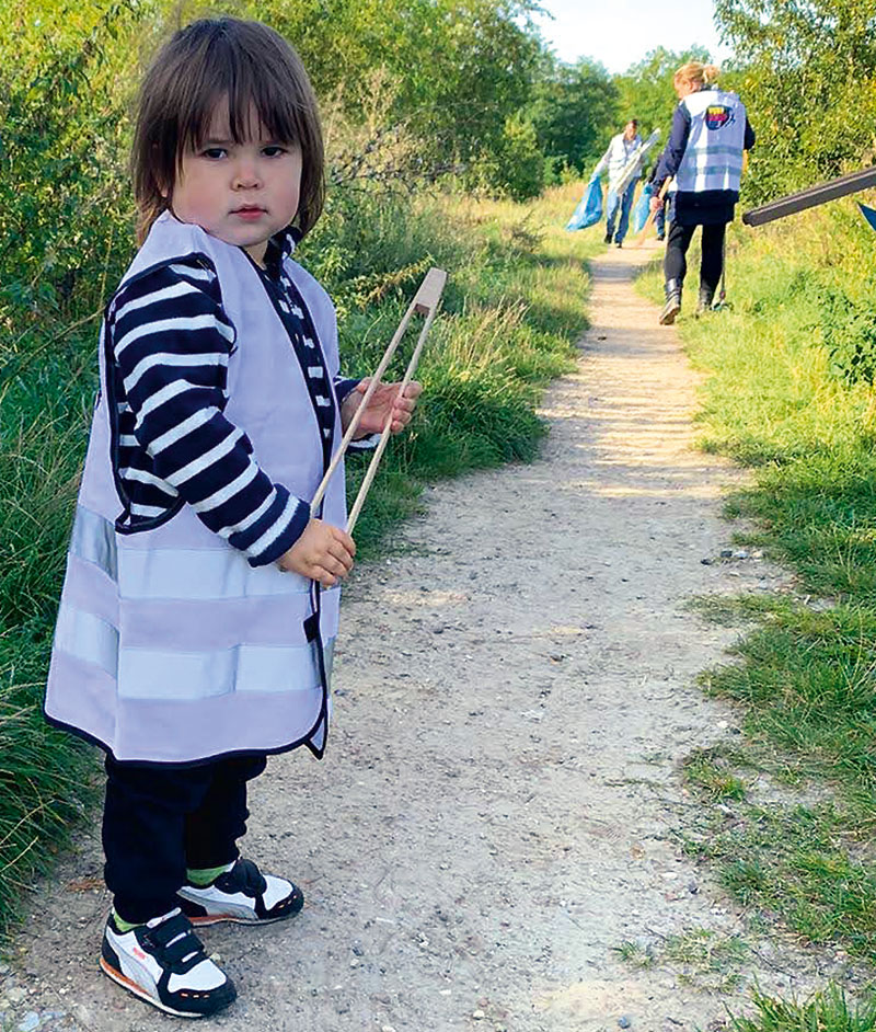 Foto von Christine Steichele, „Sauberfrau“, Blankenfelde-Mahlow