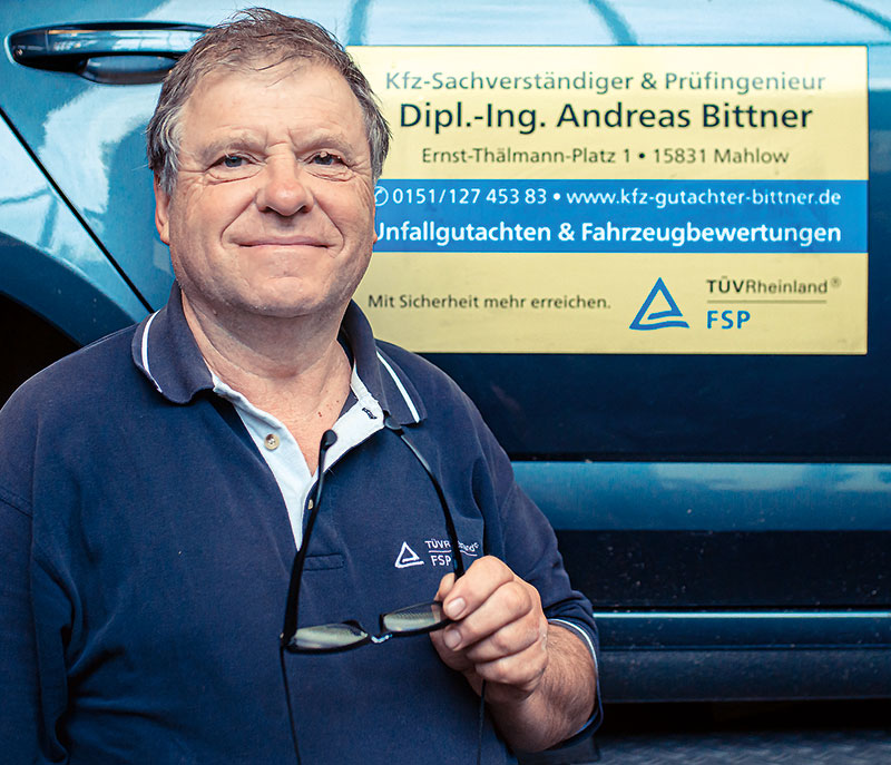 Foto von Andreas Bittner von der Firma Kfz-Sachverständigenbüro Dipl.-Ing. Andreas Bittner