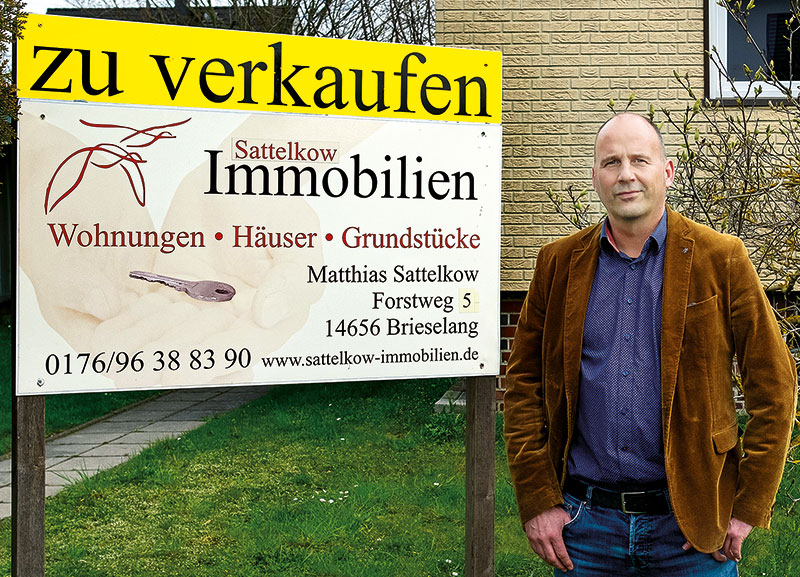 Foto von Matthias Sattelkow von der Firma Sattelkow Immobilien