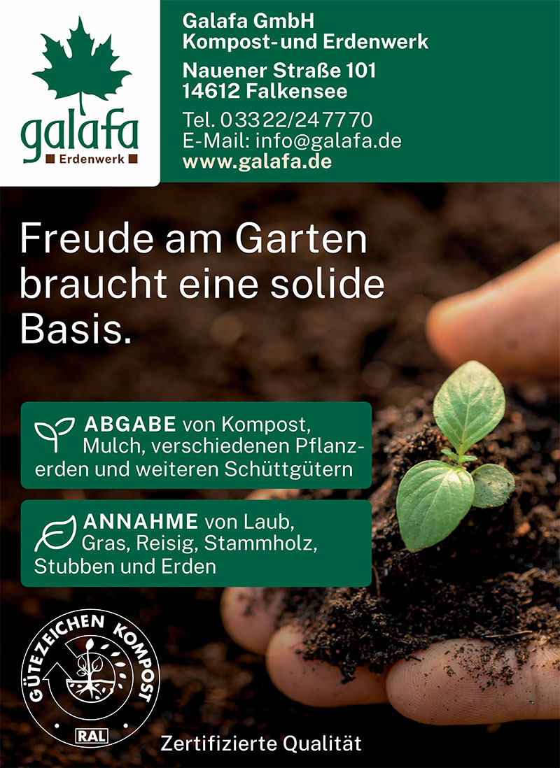 Foto von Karsten Fehmer und Gundula Fehmer und Jonathan Fehmer von der Firma Galafa GmbH Kompost- und Erdenwerk