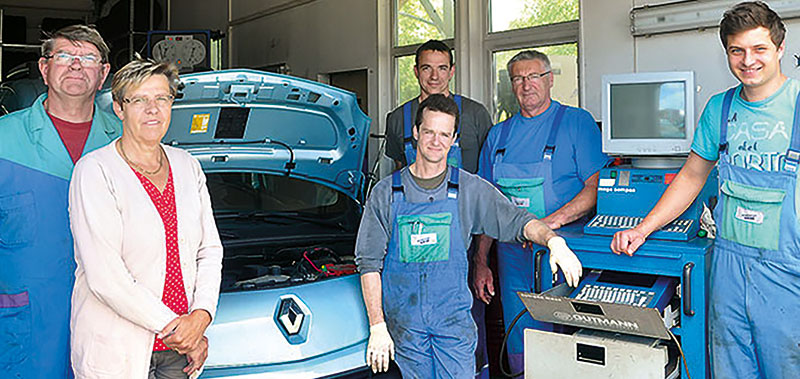 Foto von Monika Giese und Gerd Giese von der Firma Autoreparaturwerkstatt Giese