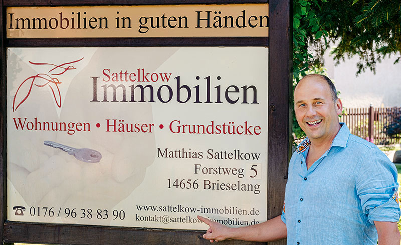 Foto von Matthias Sattelkow von der Firma Sattelkow Immobilien Foto von Matthias Sattelkow von der Firma Sattelkow Immobilien