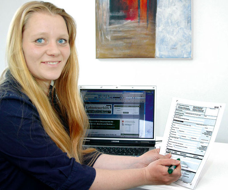 Foto von Nina Goldstein von der Firma Lohnsteuerhilfe für Arbeitnehmer e.V., Beratungsstelle Nina Goldstein Foto von Nina Goldstein von der Firma Lohnsteuerhilfe für Arbeitnehmer e.V., Beratungsstelle Nina Goldstein