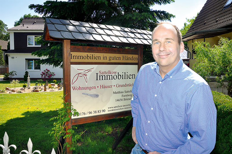 Foto von Matthias Sattelkow von der Firma Sattelkow Immobilien