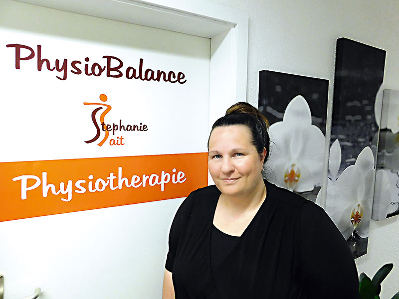 Foto von Stephanie Jait von der Firma PhysioBalance Stephanie Jait