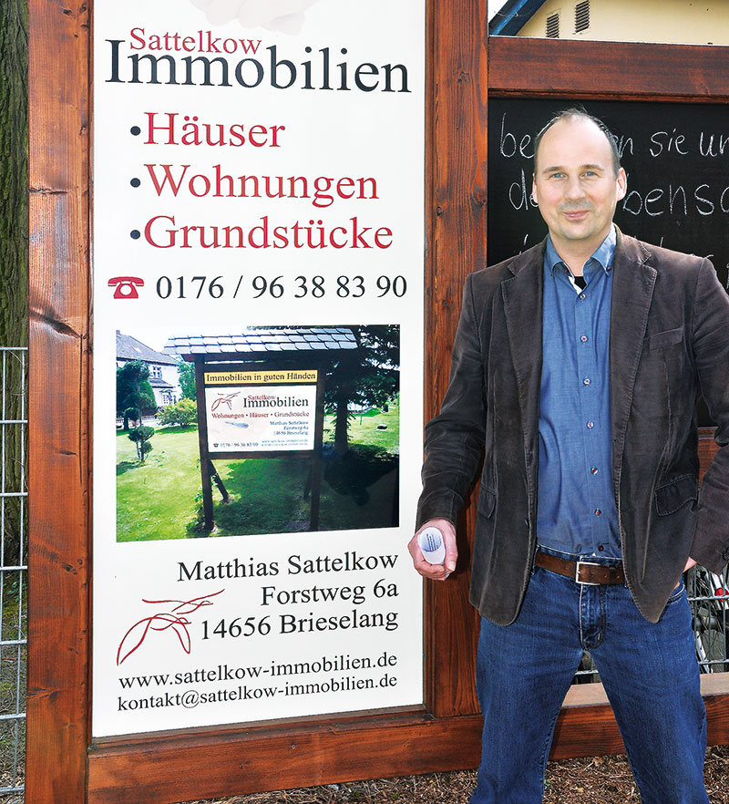 Foto von Matthias Sattelkow von der Firma Sattelkow Immobilien