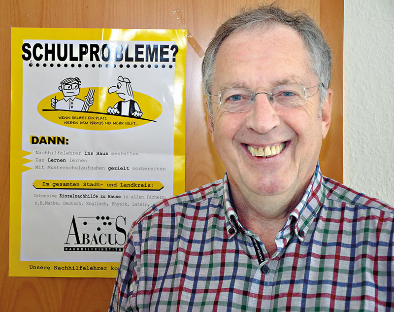 Foto von Joachim Scholz von der Firma ABACUS-Nachhilfeinstitut