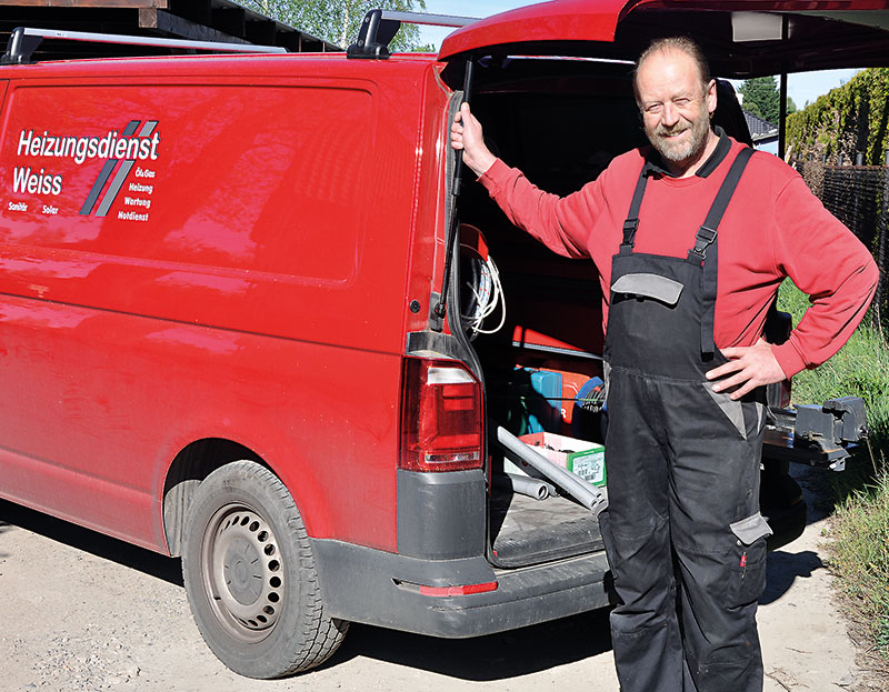 Foto von Detlef Weiss von der Firma Heizungsdienst Weiss