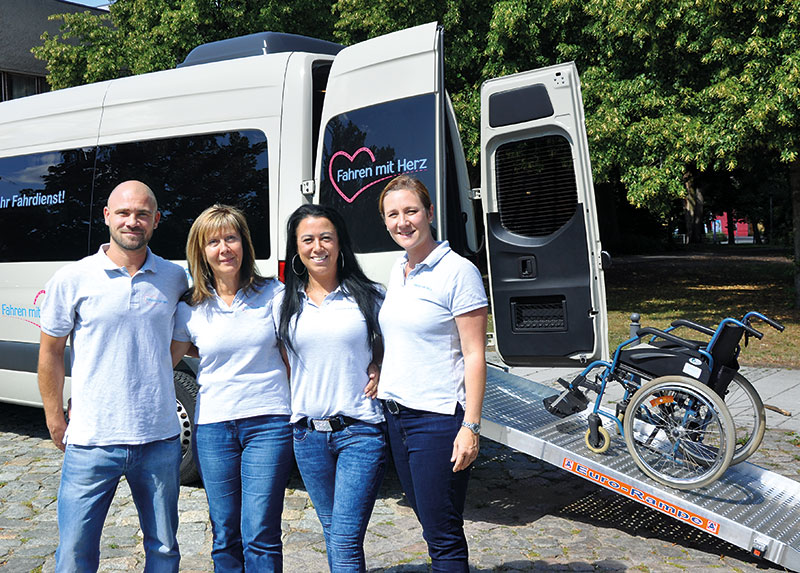 Foto von Janine Klitzsch von der Firma Fahrdienst mit Herz