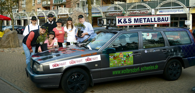 Foto von Martina Jati und Martin Jati und Matthias Claudius und Caroline Schnieber, Weltreisende, Brieselang