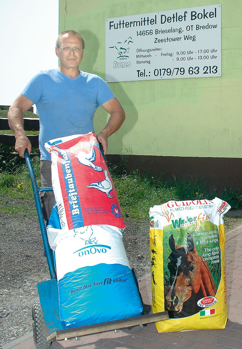 Foto von Detlef Bokel von der Firma Futtermittel Detlef Bokel