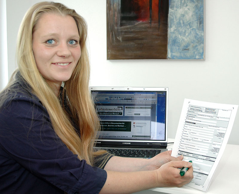 Foto von Nina Goldstein von der Firma Lohnsteuerhilfe für Arbeitnehmer e.V.