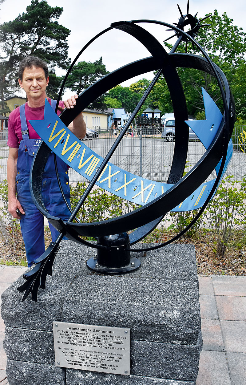 Foto von Hartmut Bungies, Denkmal-Restaurator, Brieselang