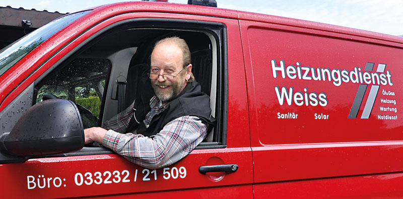 Foto von Detlef Weiss von der Firma Heizungsdienst Weiss