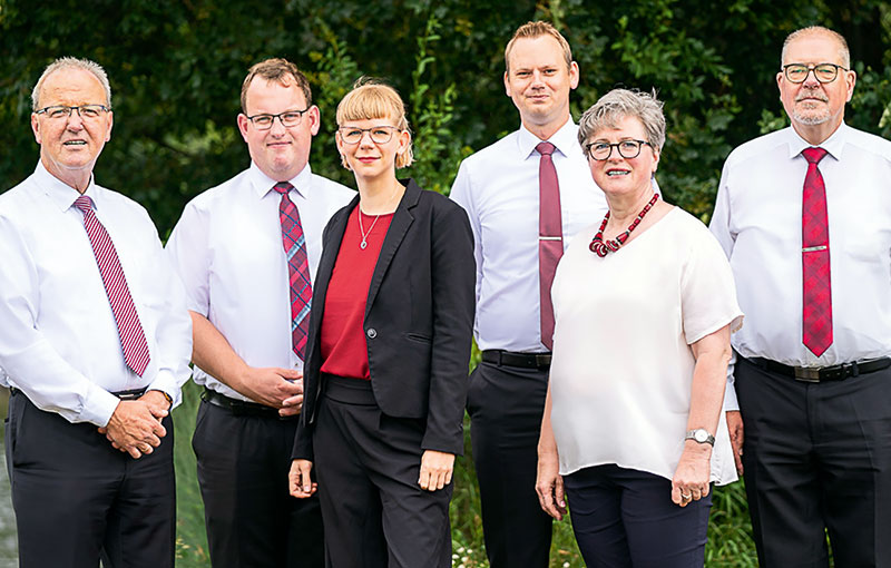 Foto von Jörg Harwald und Sebastian Harwald von der Firma Harwald Bestattungen; Brieselang