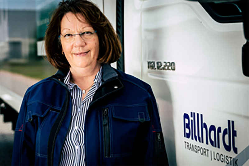 Foto von Angelika Billhardt von der Firma Billhardt Transport und Logistik GmbH