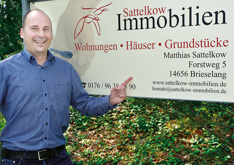 Foto von Matthias Sattelkow von der Firma Sattelkow Immobilien