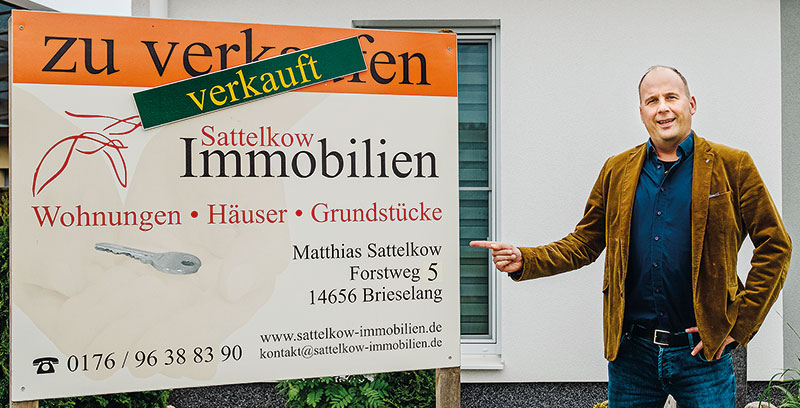 Foto von Matthias Sattelkow von der Firma Sattelkow Immobilien