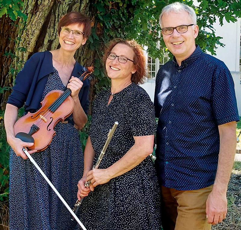 Foto von Ulrike Ziechmann und Ricardo Ziechmann, „Duo Cariul“ und „Trio Surabile“, Brieselang