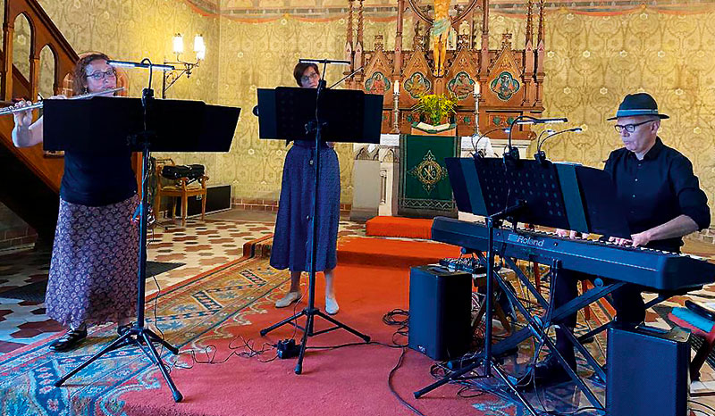 Foto von Ulrike Ziechmann und Ricardo Ziechmann, „Duo Cariul“ und „Trio Surabile“, Brieselang