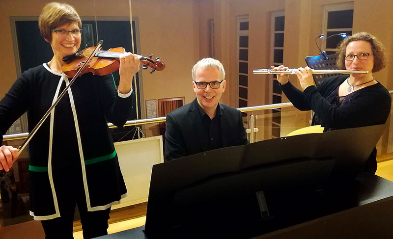 Foto von Ulrike Ziechmann und Ricardo Ziechmann, „Duo Cariul“ und „Trio Surabile“, Brieselang